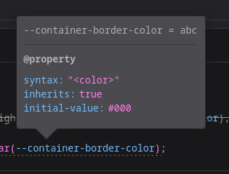 at property shows more context in devtools